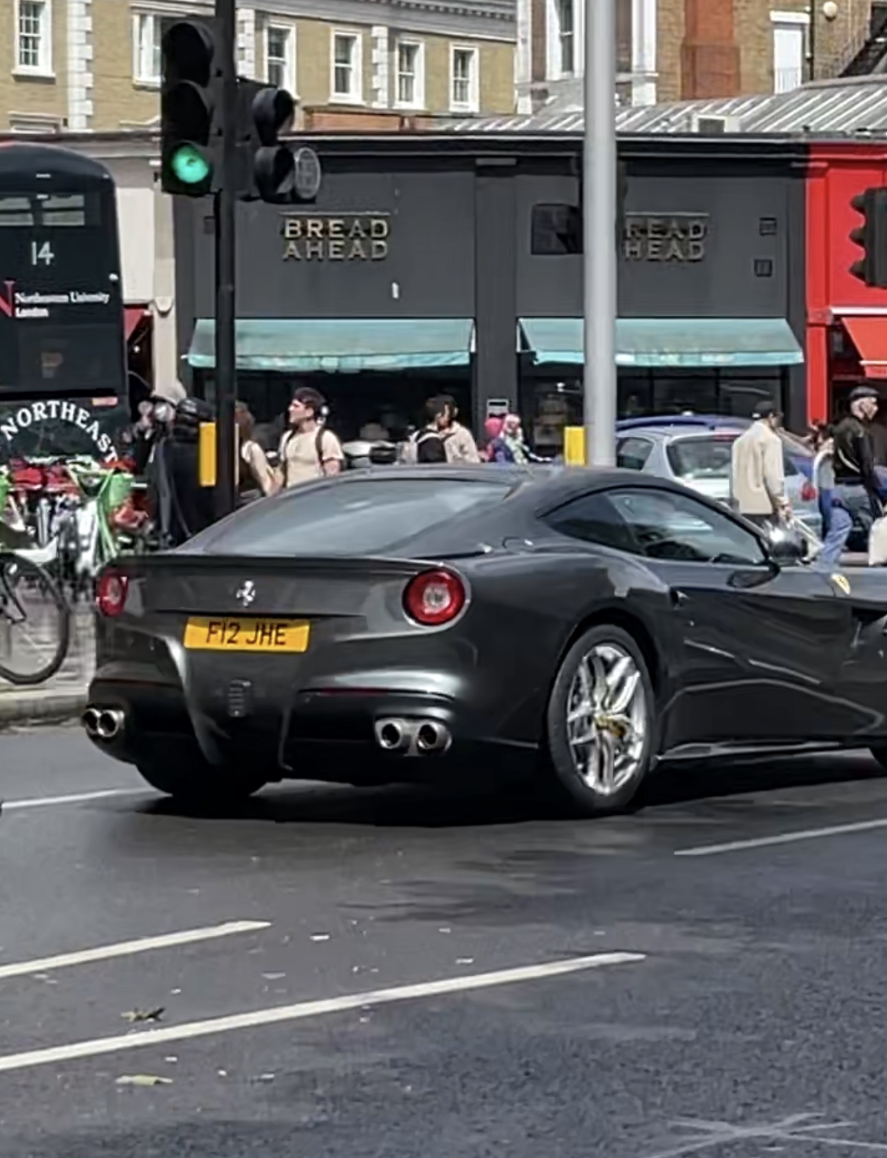 F12 JHE spotted on Ferrari F12