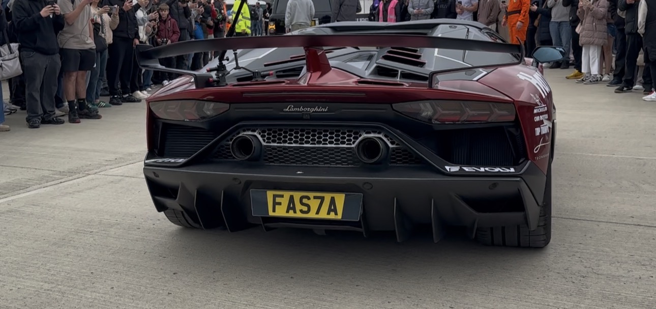FAS 7A spotted on Lamborghini Aventador SVJ