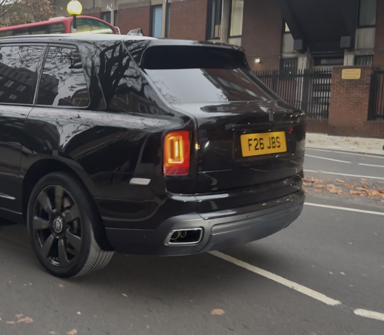 F26 JBS spotted on Rolls-Royce Cullinan