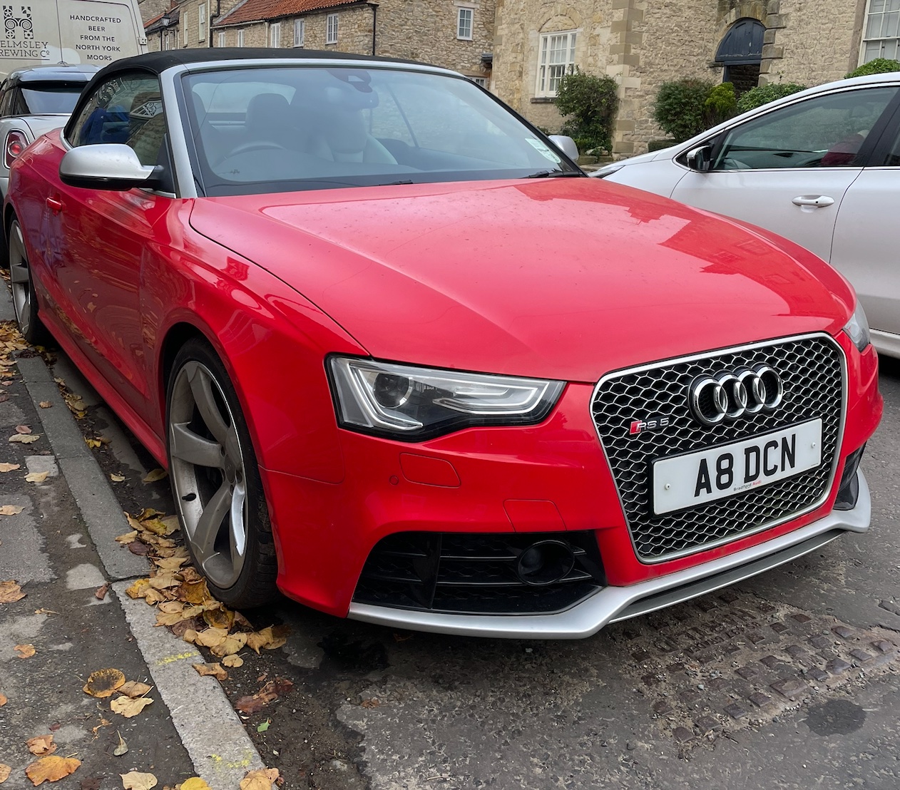 A8 DCN spotted on Audi RS5 Convertible
