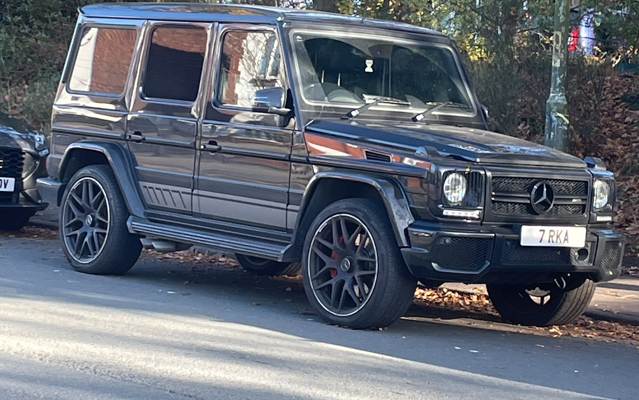 7 RKA spotted on Mercedes-Benz G63 AMG