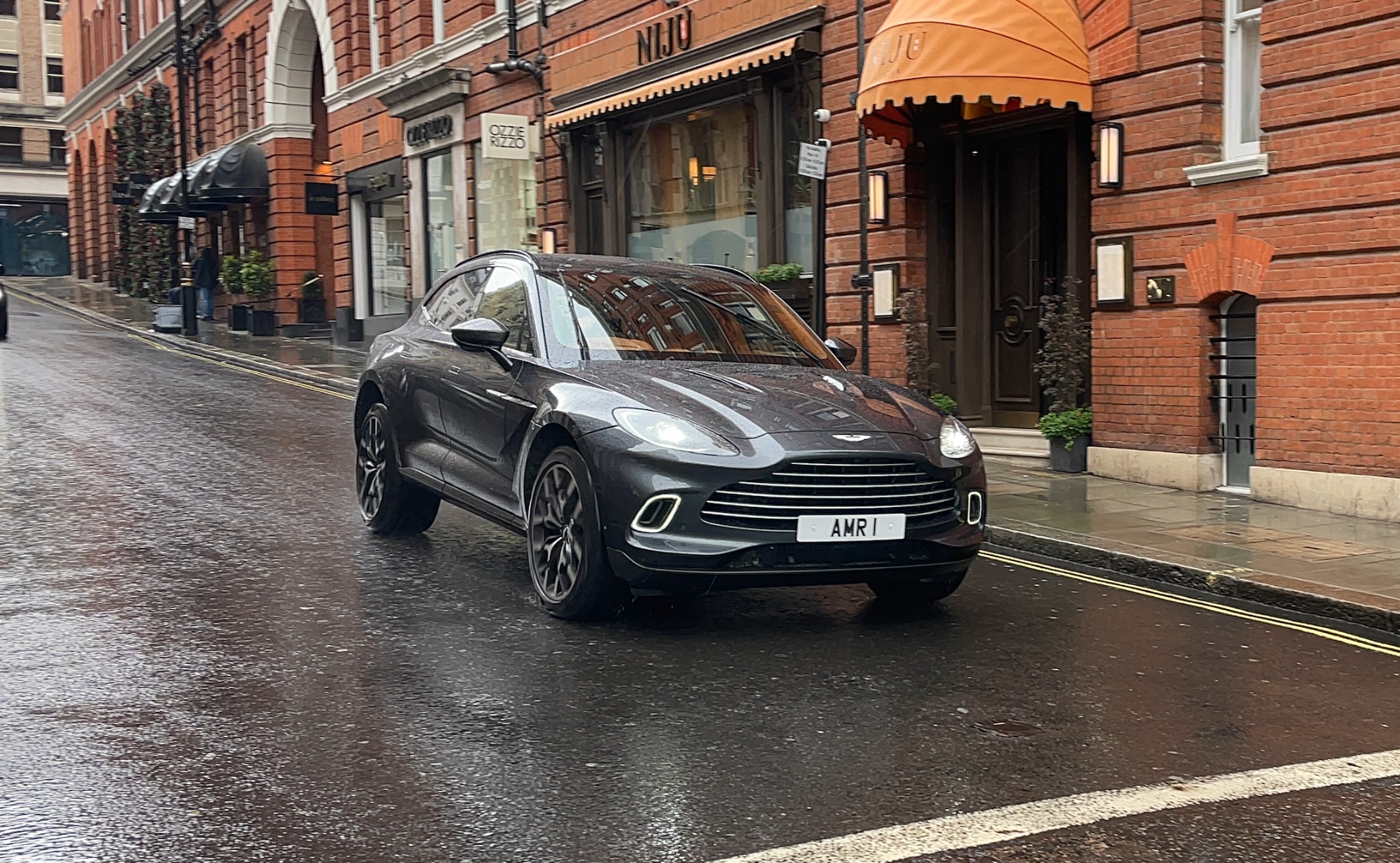 AMR 1 spotted on Aston Martin DBX