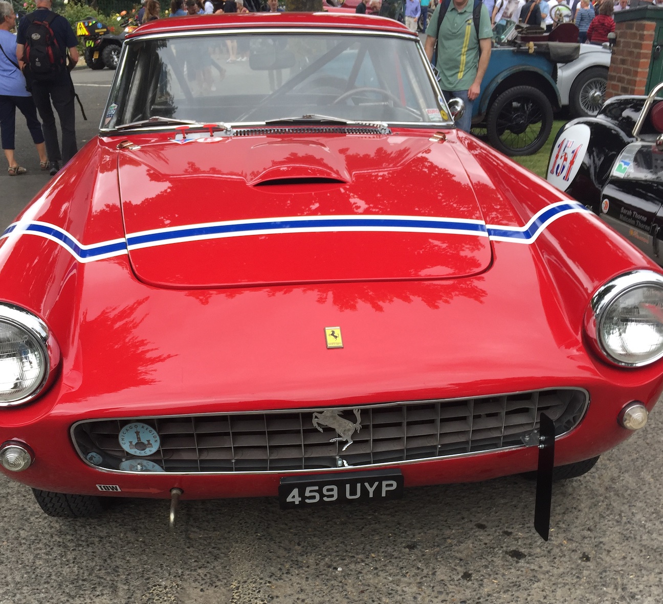 459 UYP spotted on Ferrari 250 GT PF PF