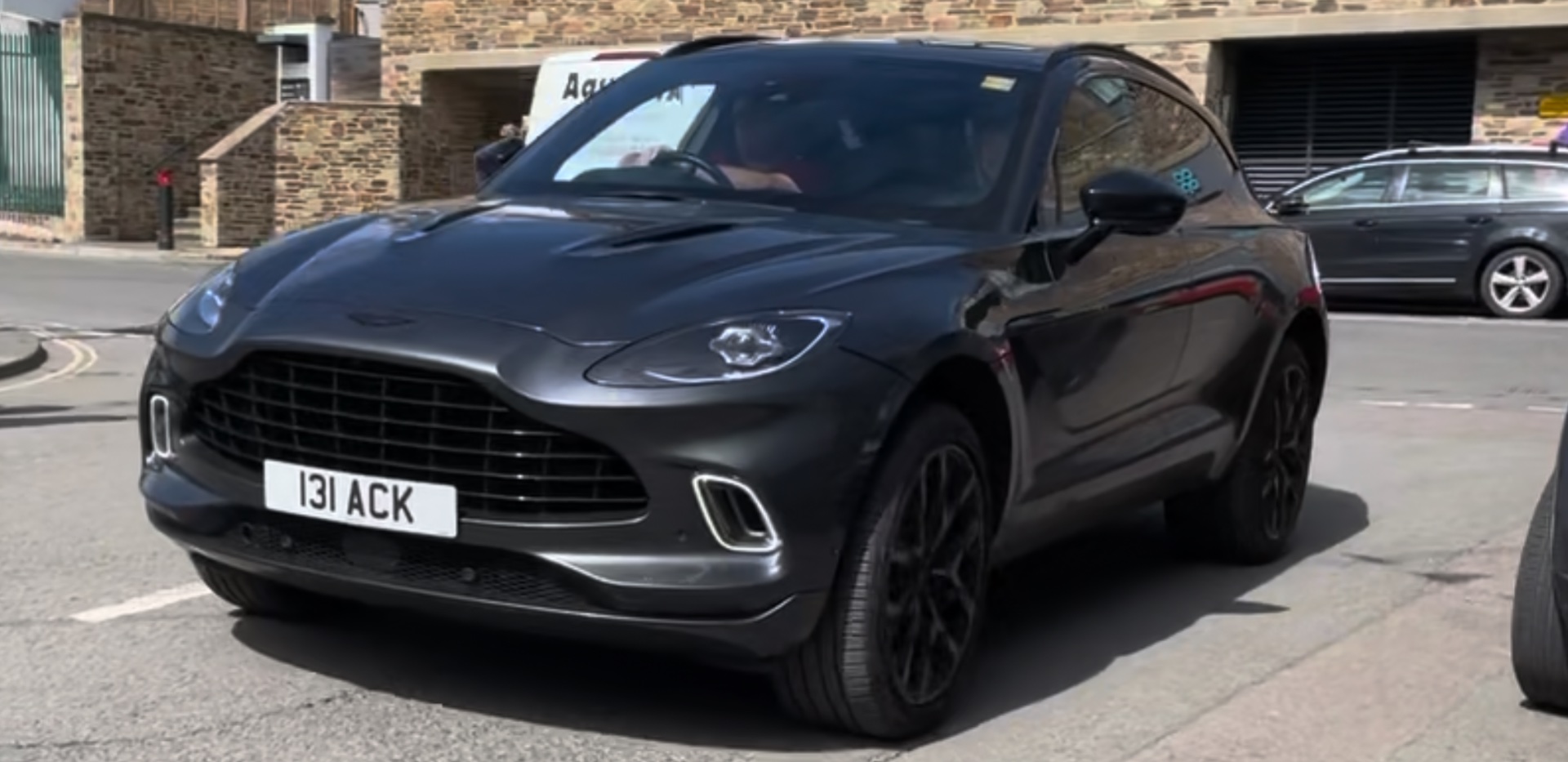 131 ACK spotted on Aston Martin DBX
