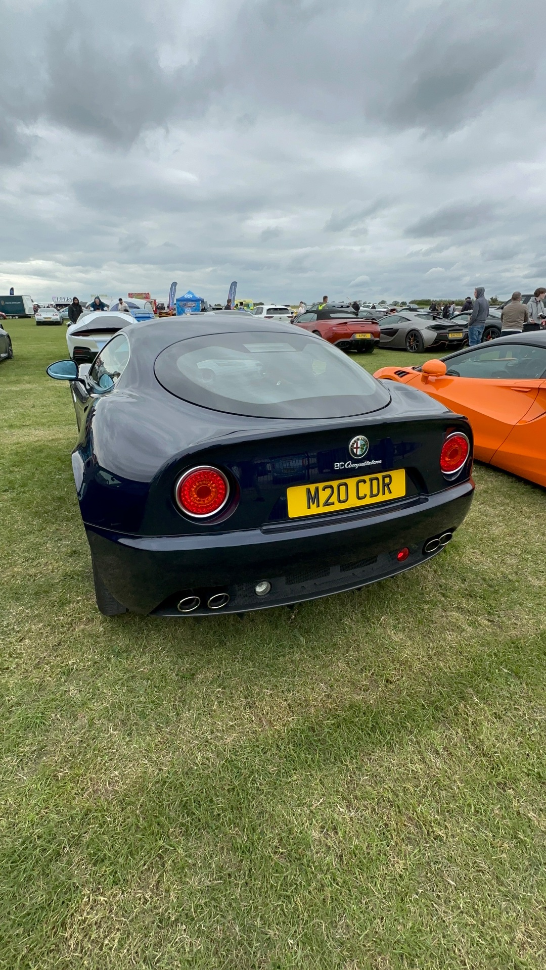M20 CDR spotted on Alfa Romeo 8C