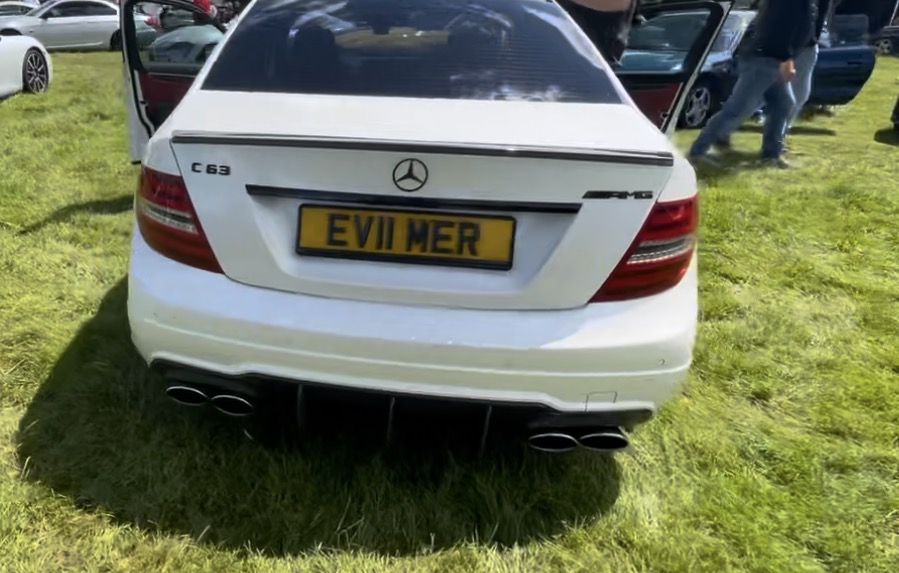 EV11 MER spotted on Mercedes-Benz C-Class