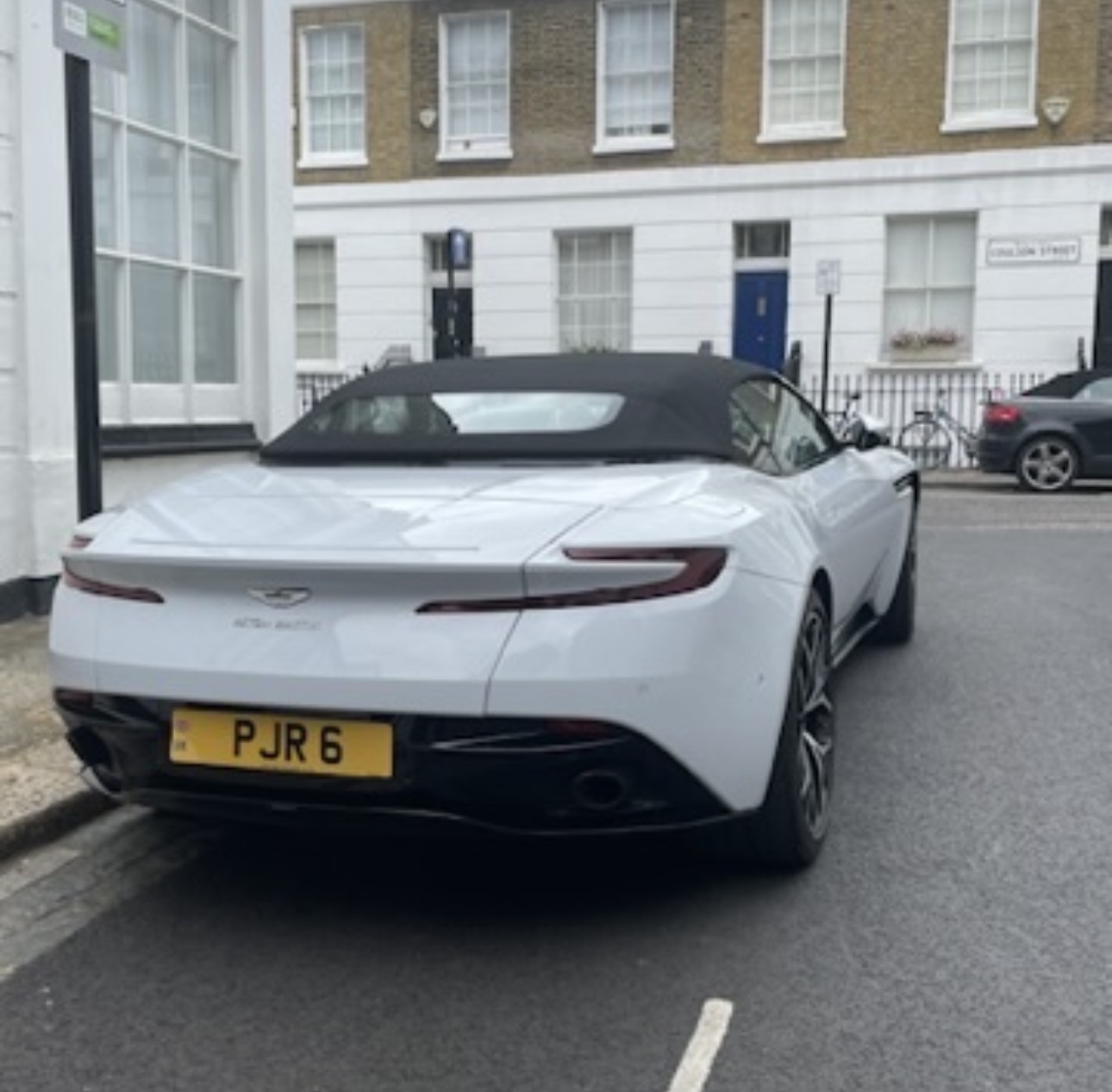 PJR 6 spotted on Aston Martin DB11
