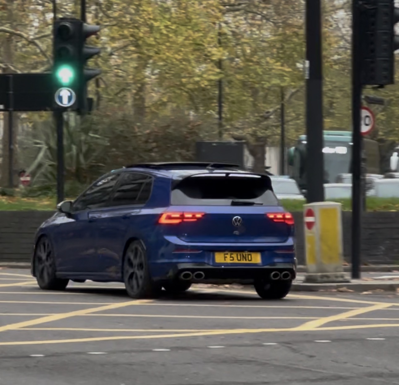 F5 UNO spotted on Volkswagen Golf