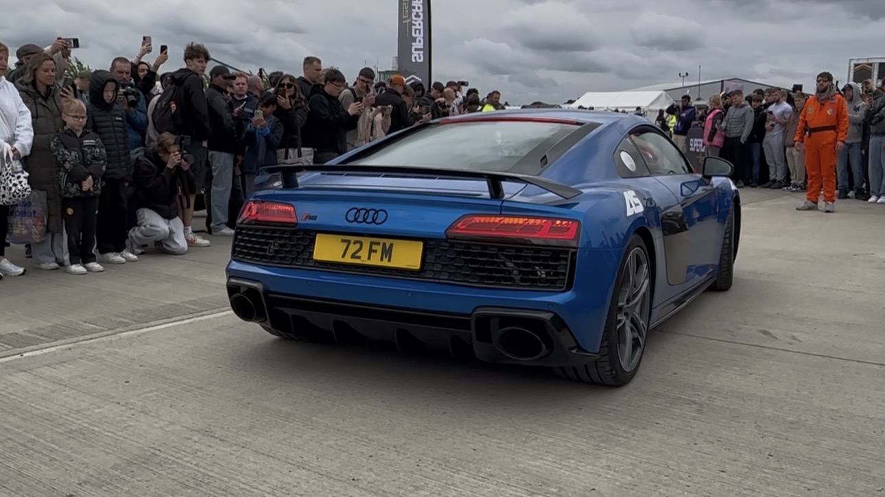 72 FM spotted on Audi R8