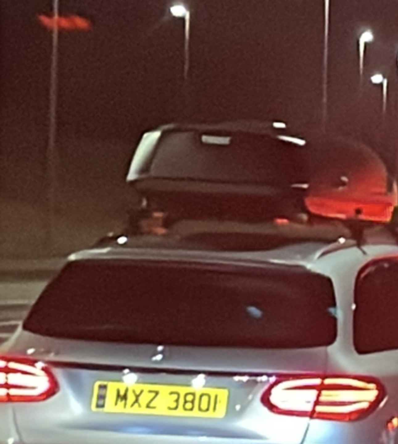 MXZ 3801 spotted on Mercedes-Benz C-Class 63 AMG