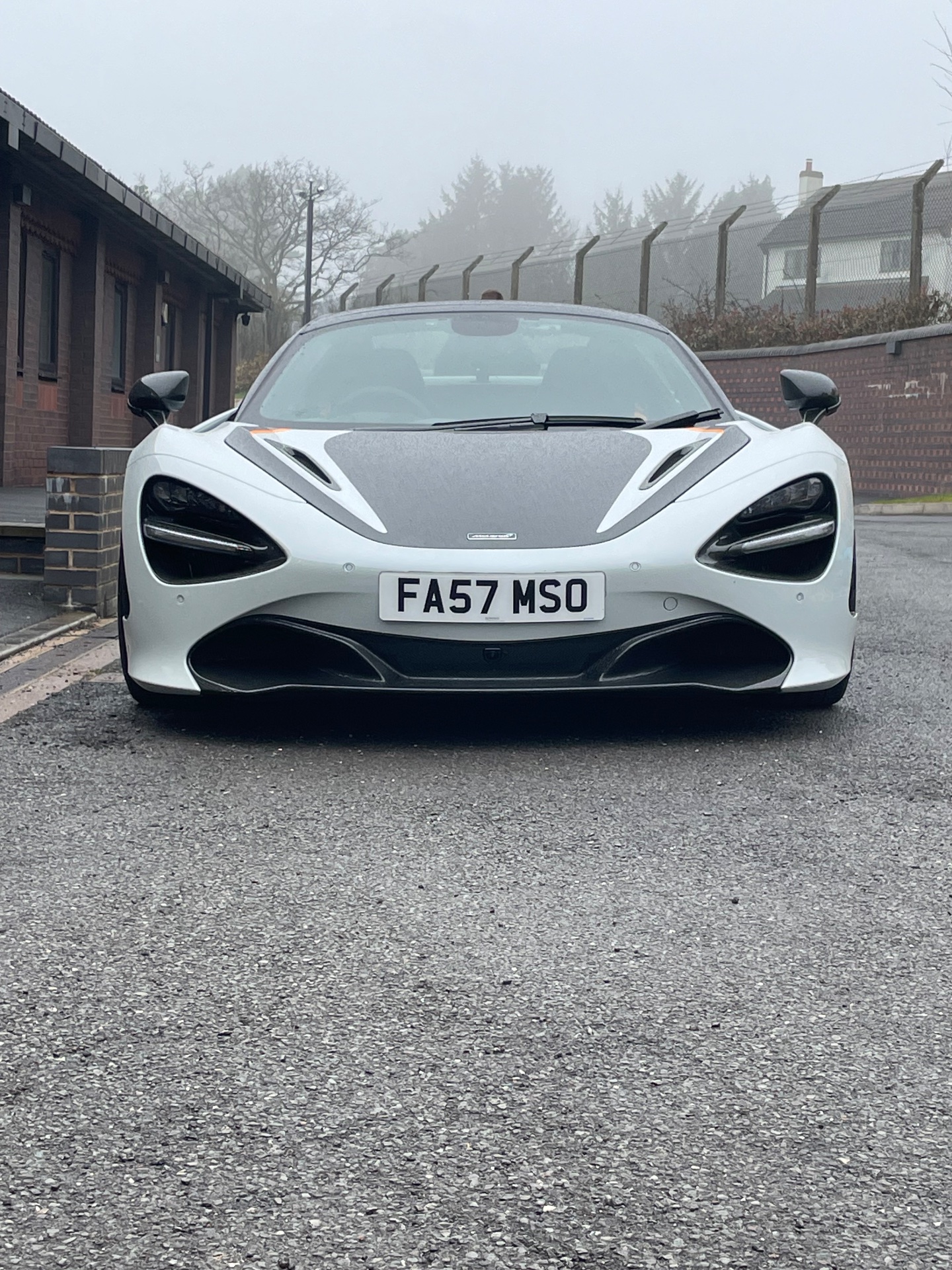 FA57 MSO spotted on McLaren 720S