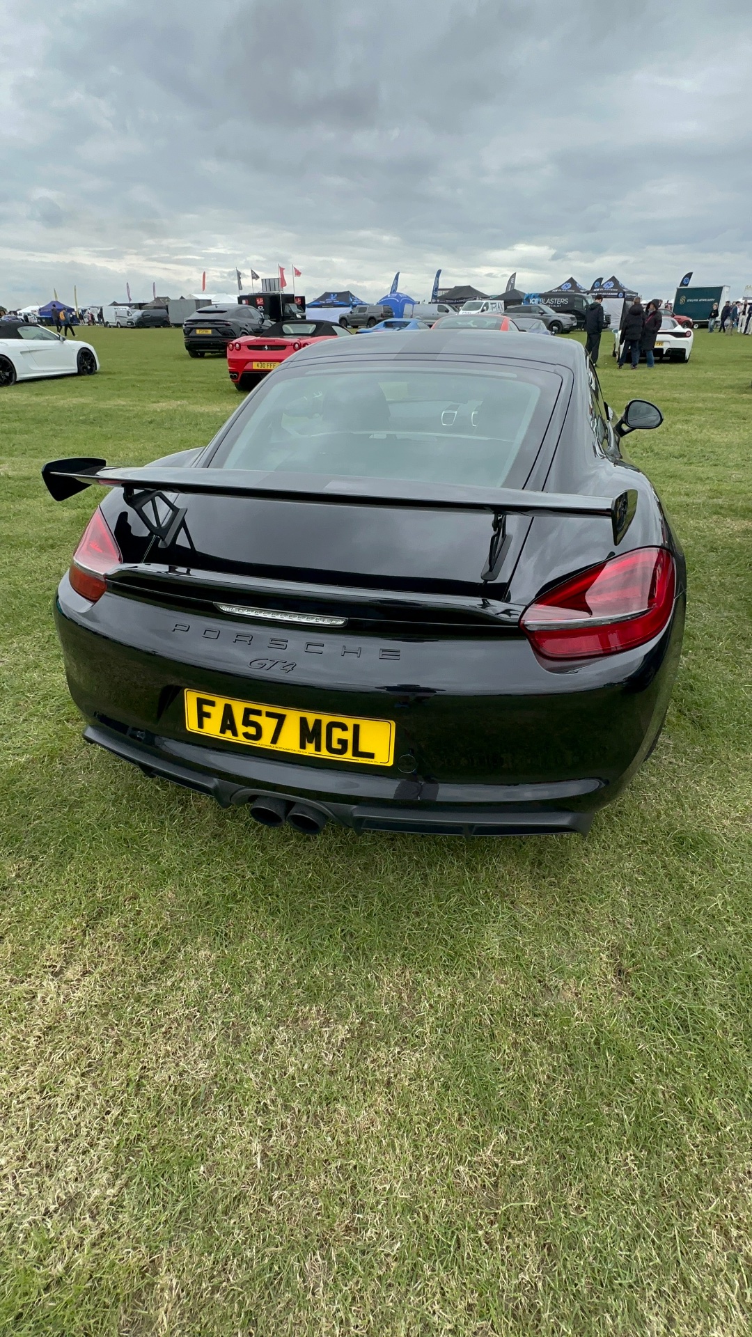 FA57 MGL spotted on Porsche GT4