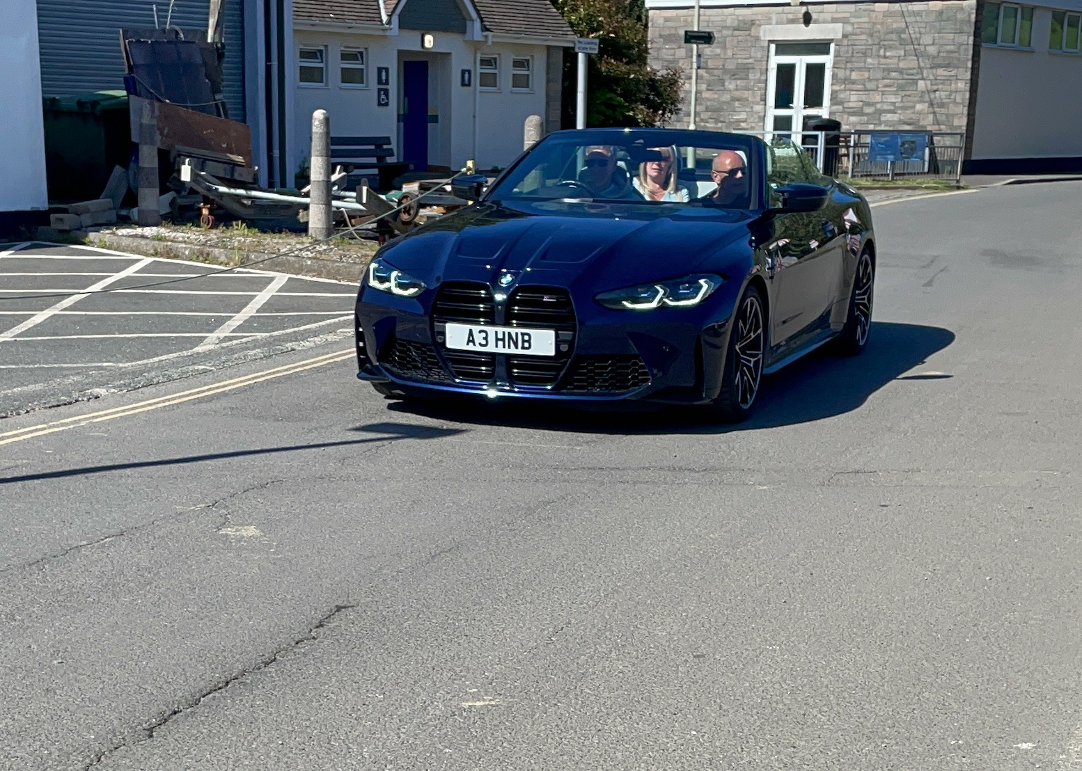 A3 HNB spotted on BMW M4 Competition Convertible G83