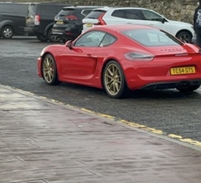 TC54 GTS spotted on Porsche