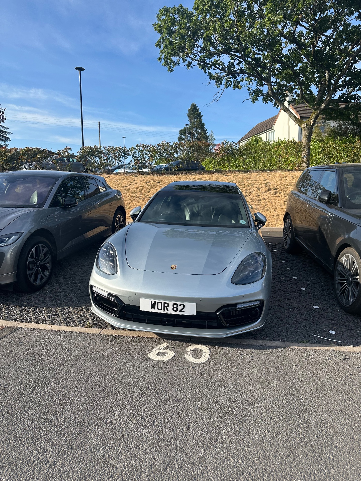 WOR 82 spotted on Porsche Panamera 4