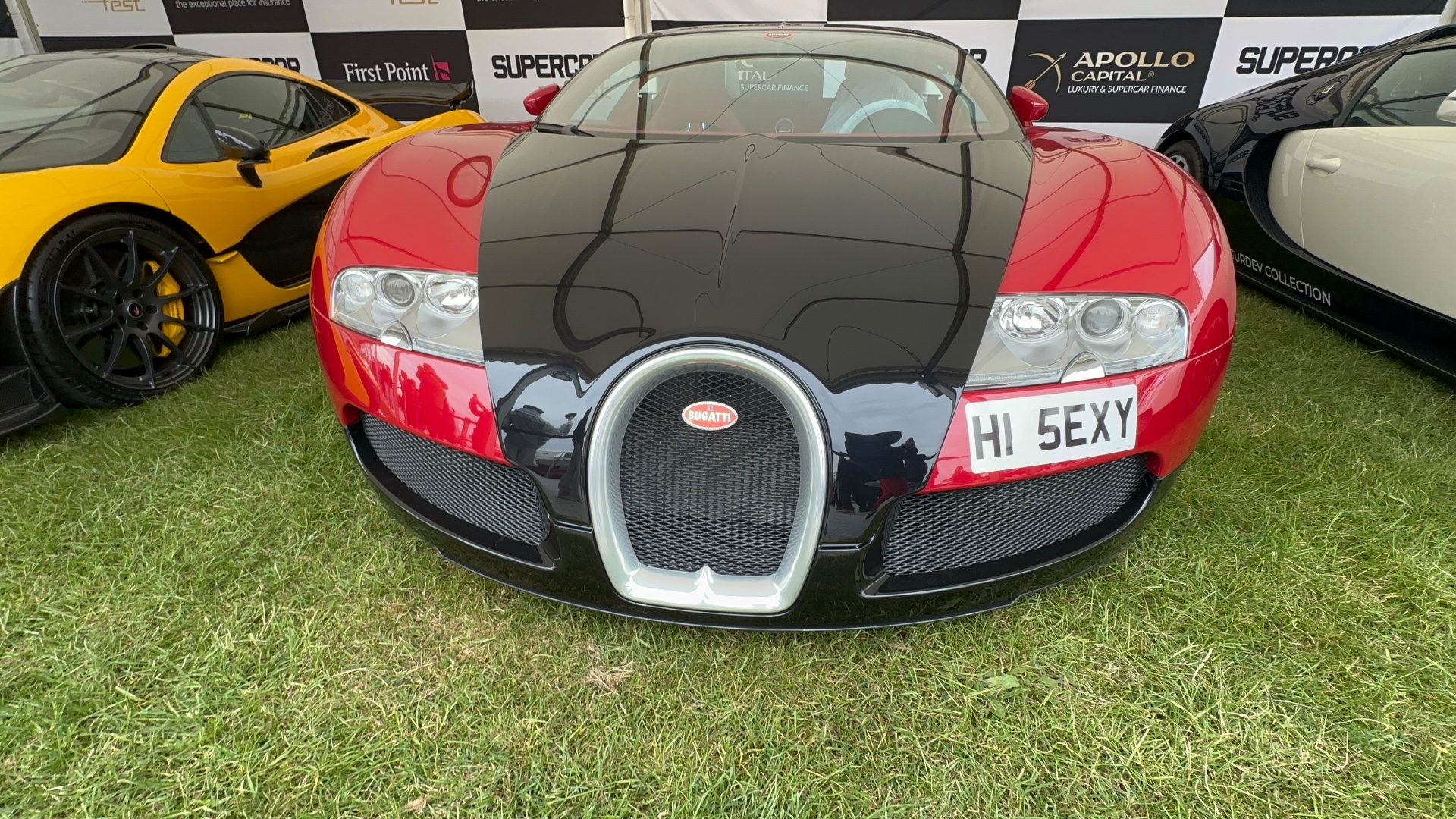 H15 EXY spotted on Bugatti Veyron