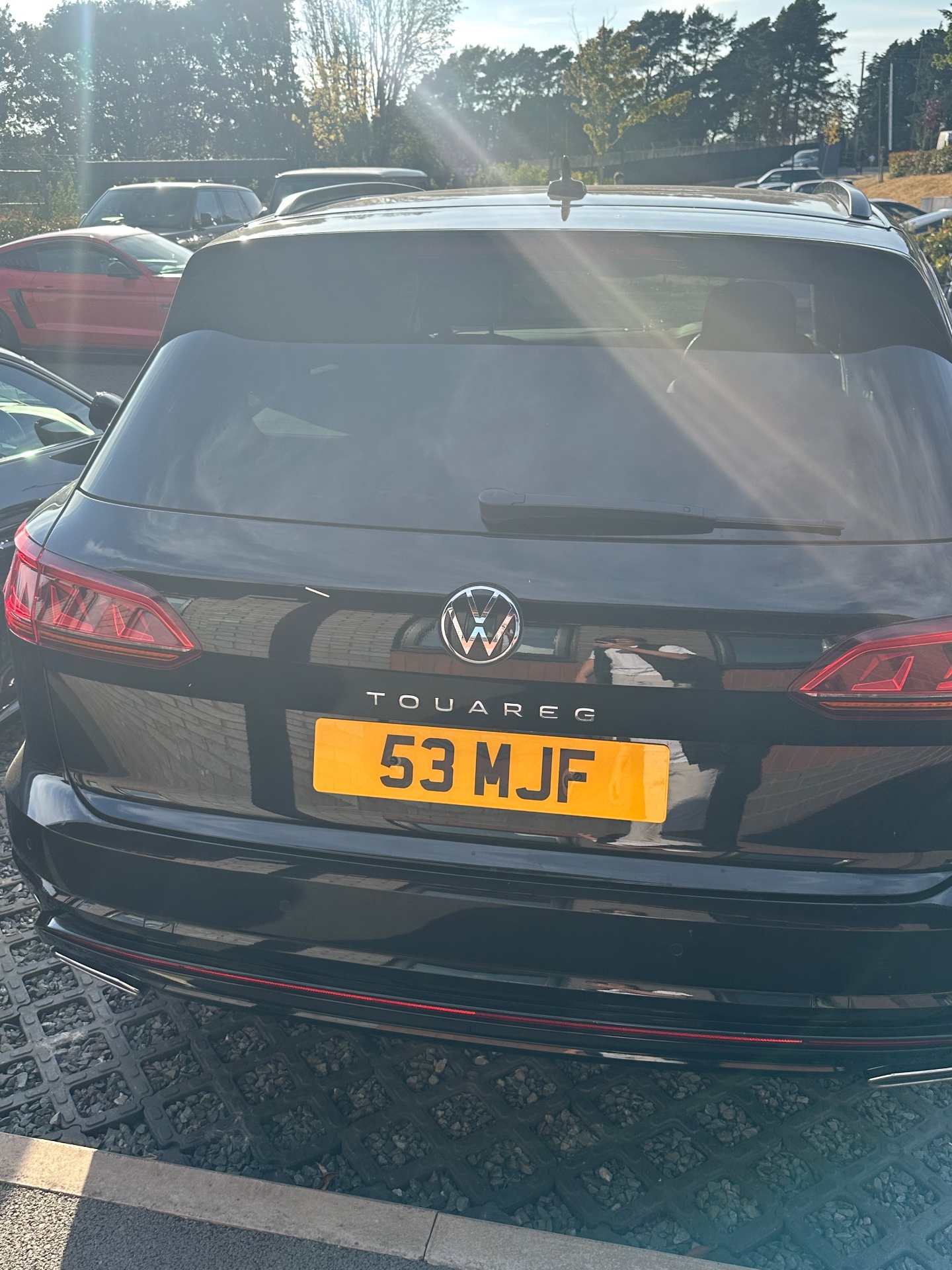 53 MJF spotted on Volkswagen Touareg