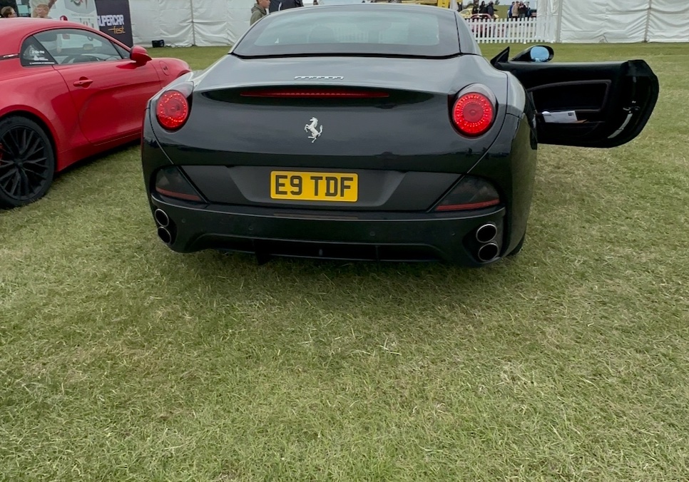 E9 TDF spotted on Ferrari California