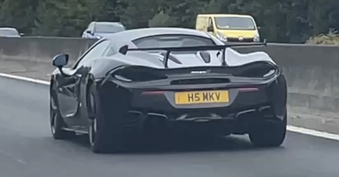 H5 MKV spotted on McLaren 570S