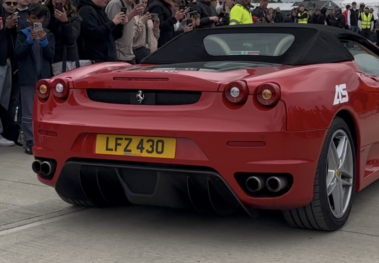LFZ 430 spotted on Ferrari F430