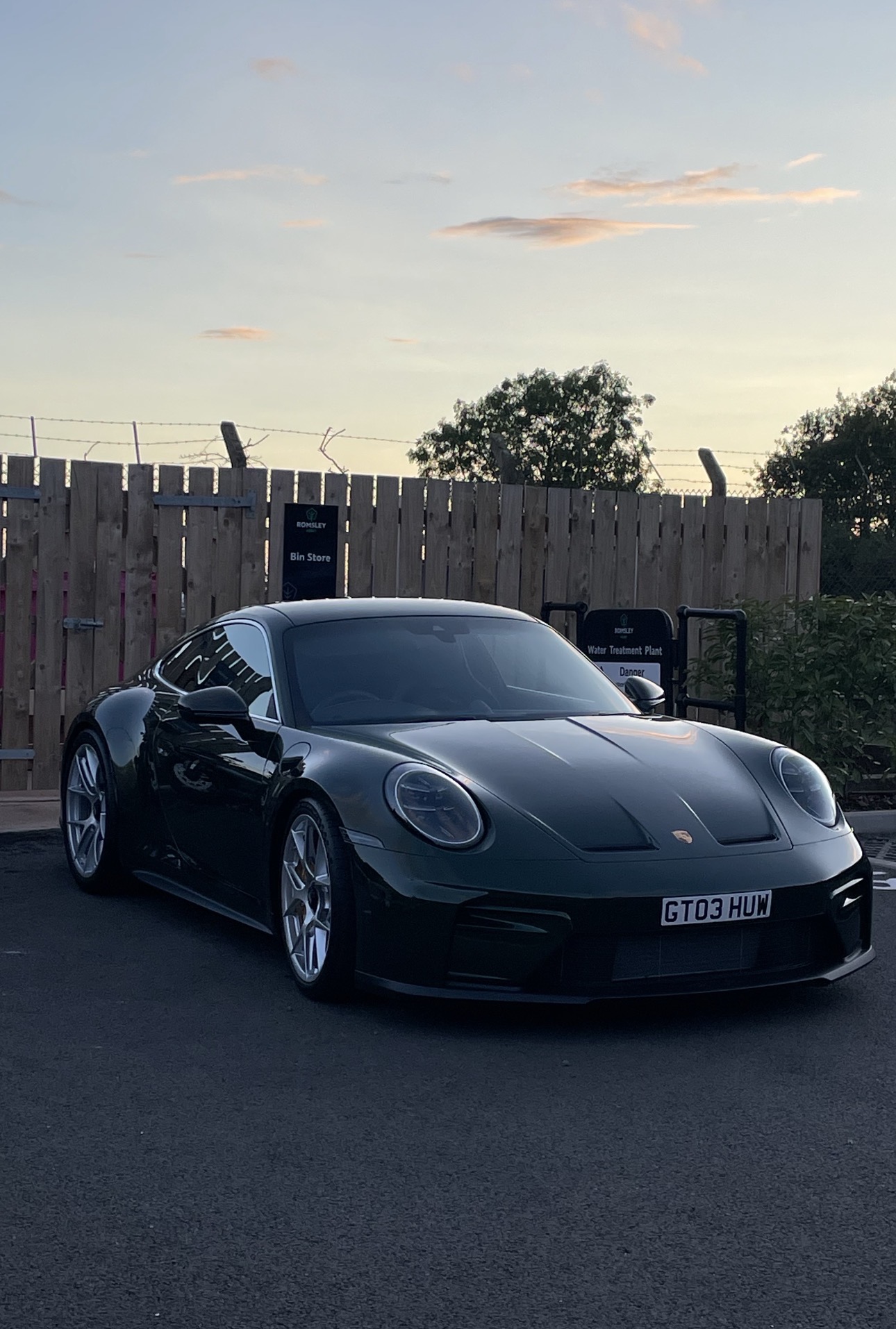 GT03 HUW spotted on Porsche 911 GT3 Touring