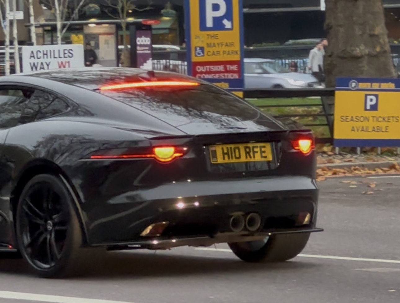 H10 RFE spotted on Jaguar F-Type