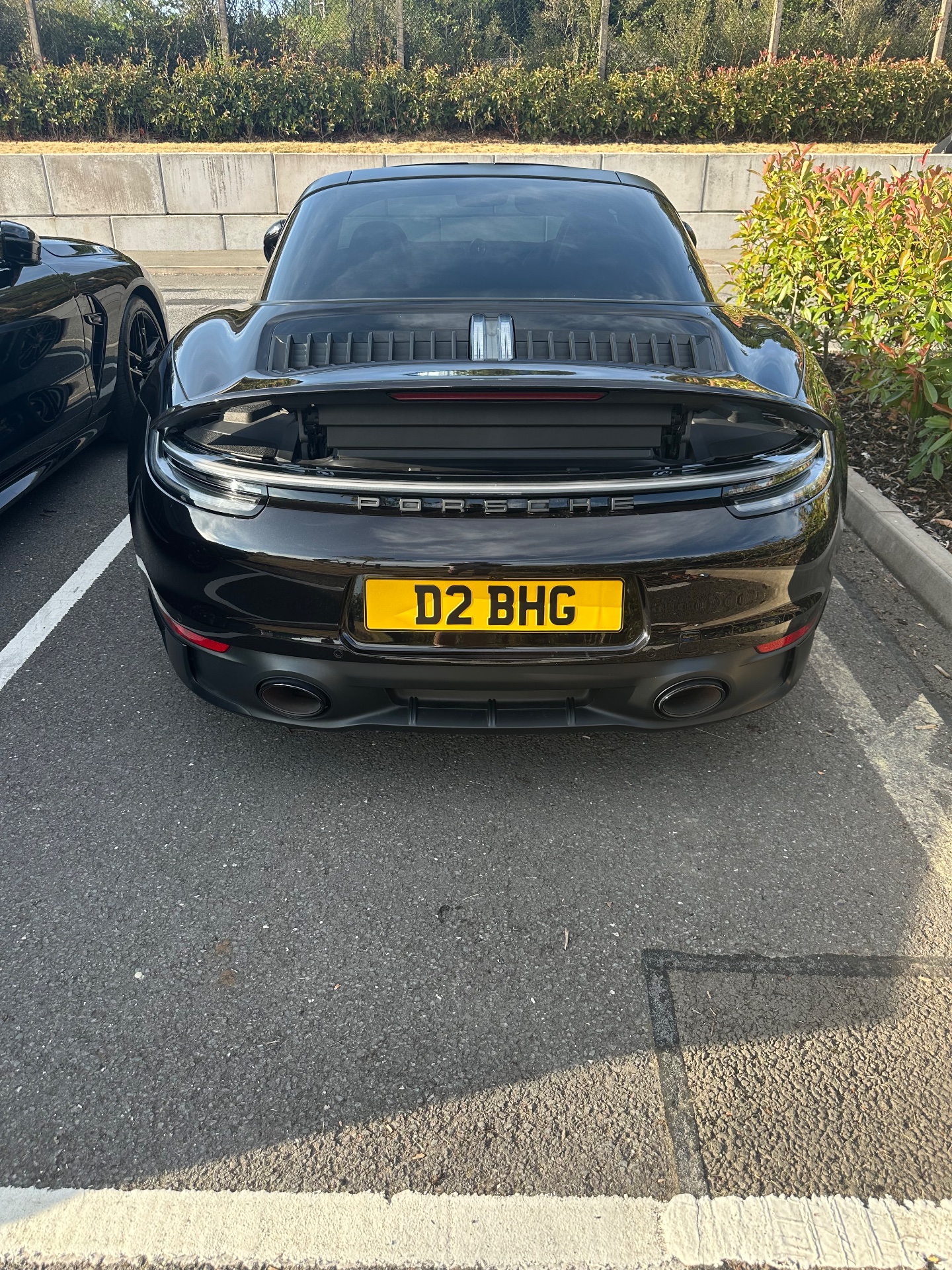 D2 BHG spotted on Porsche 911 Targa 4 GTS