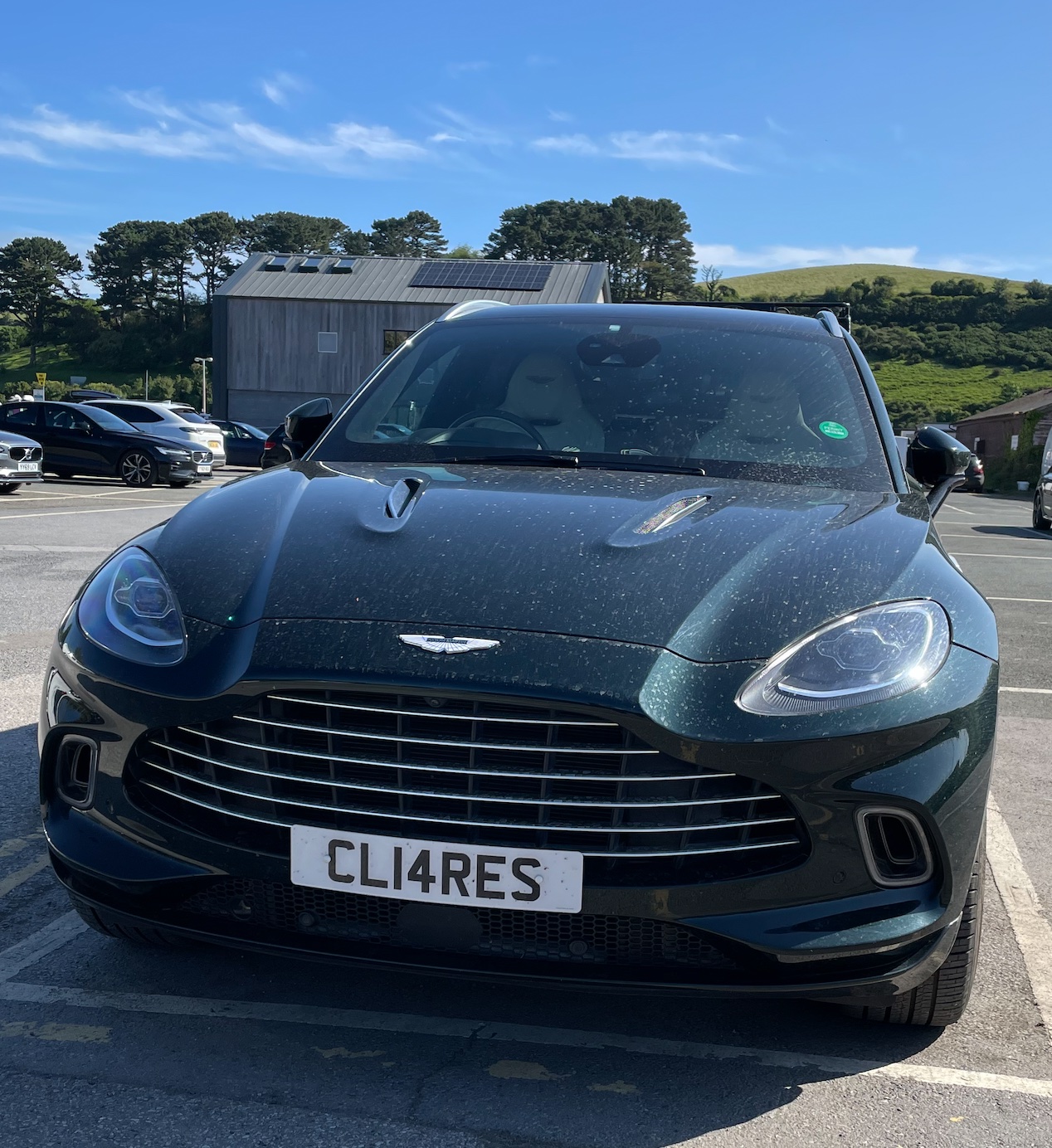 CL14 RES spotted on Aston Martin DBX