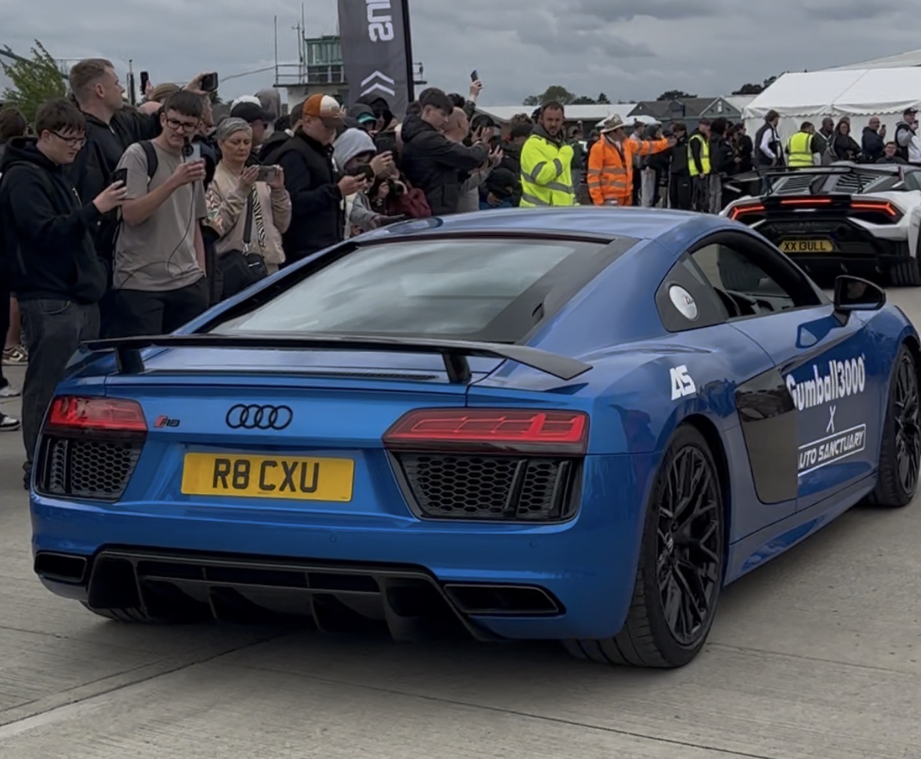 R8 CXU spotted on Audi R8