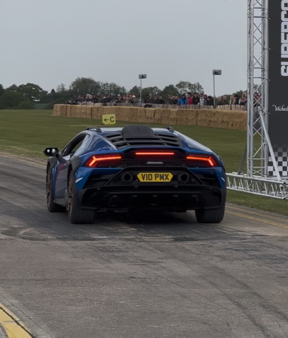 V10 PMX spotted on Lamborghini Huracan Sterrato Sterrato