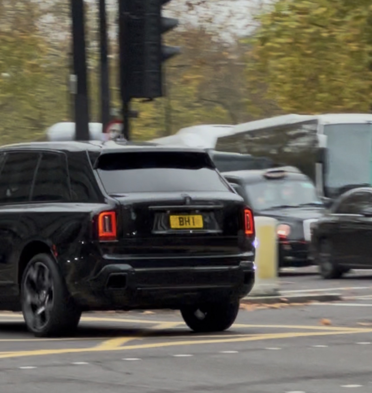 BH 1 spotted on Rolls-Royce Cullinan