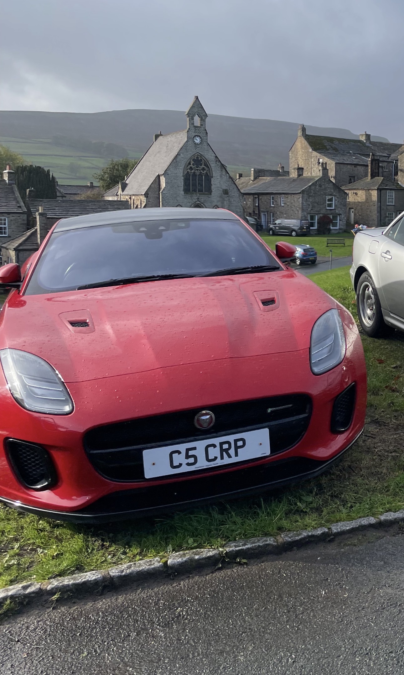 C5 CRP spotted on Jaguar F-Type