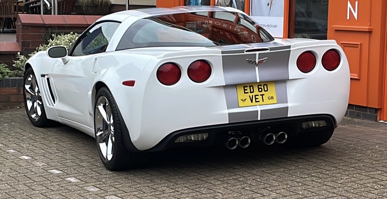 ED60 VET spotted on Chevrolet Corvette