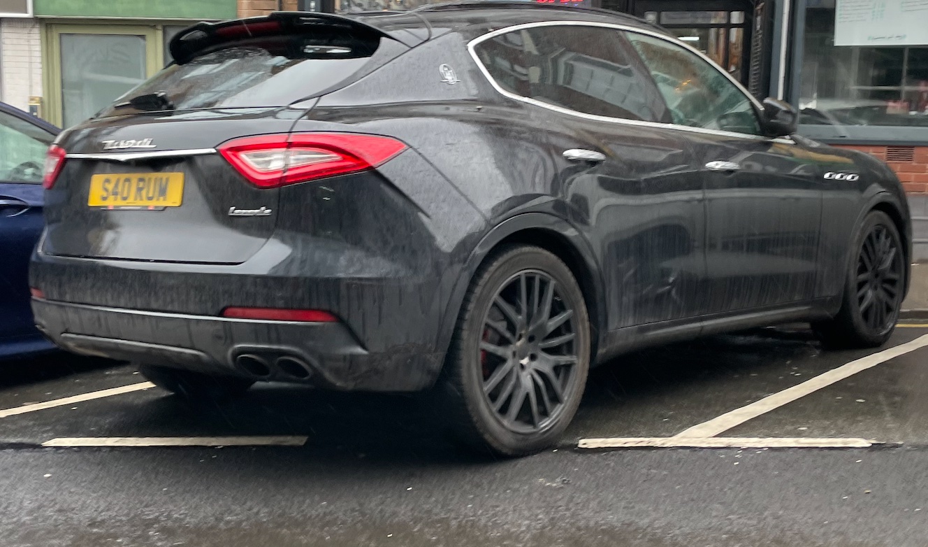 S40 RUM spotted on Maserati Levante