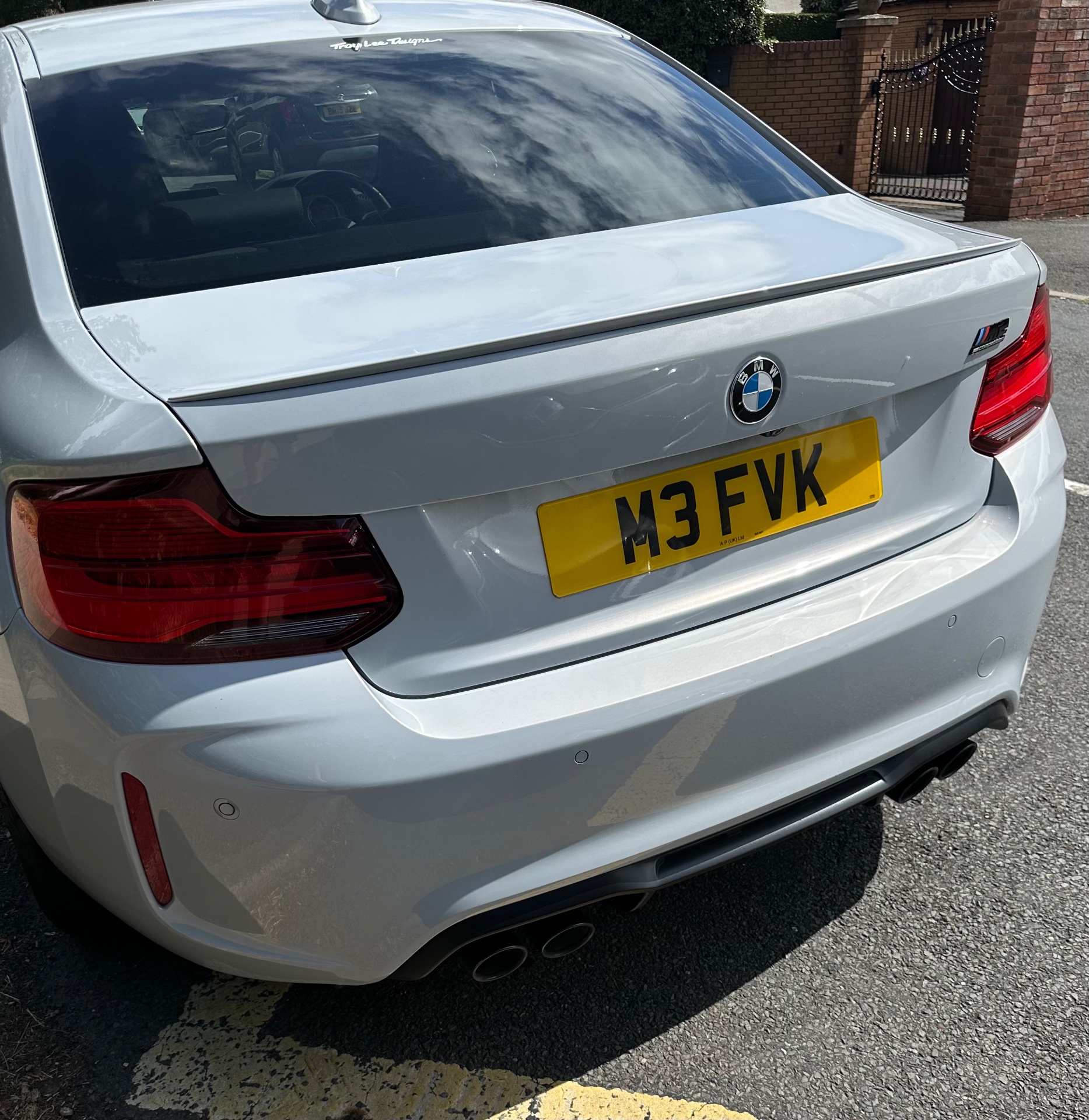 M3 FVK spotted on BMW M2