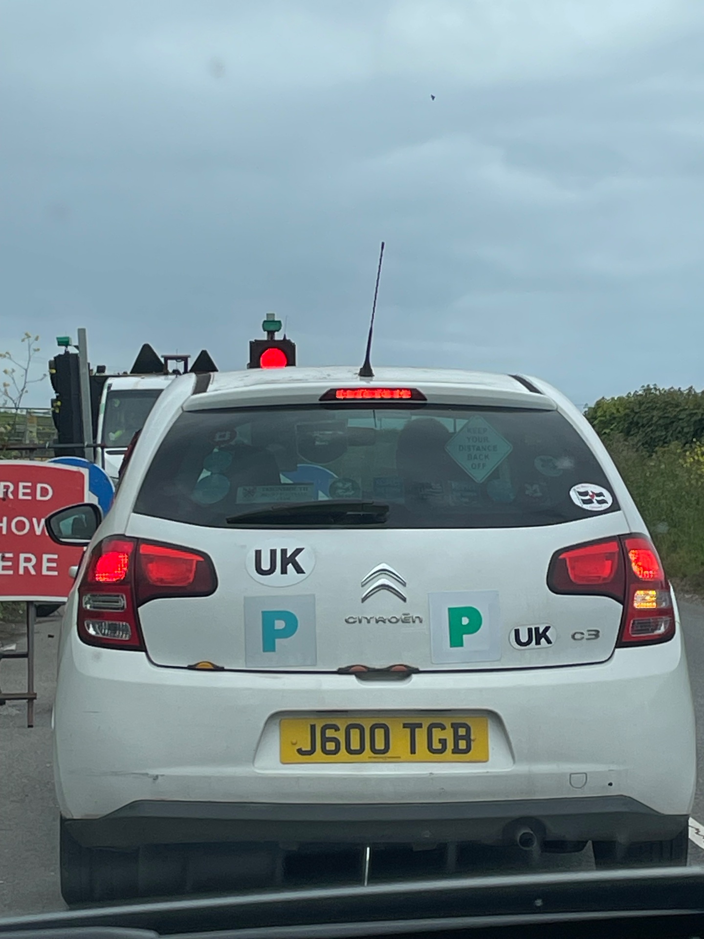 J600 TGB spotted on Citroen C3