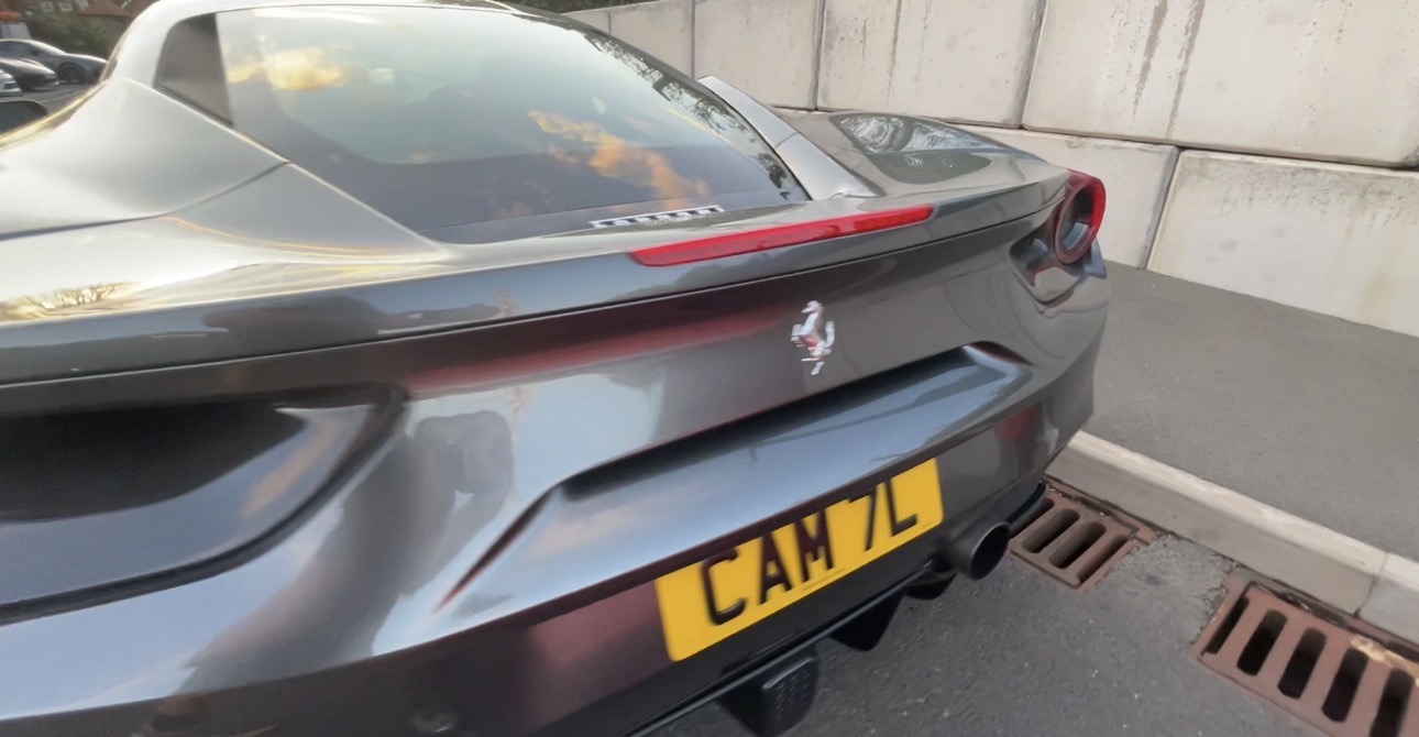 CAM 7L spotted on Ferrari 488