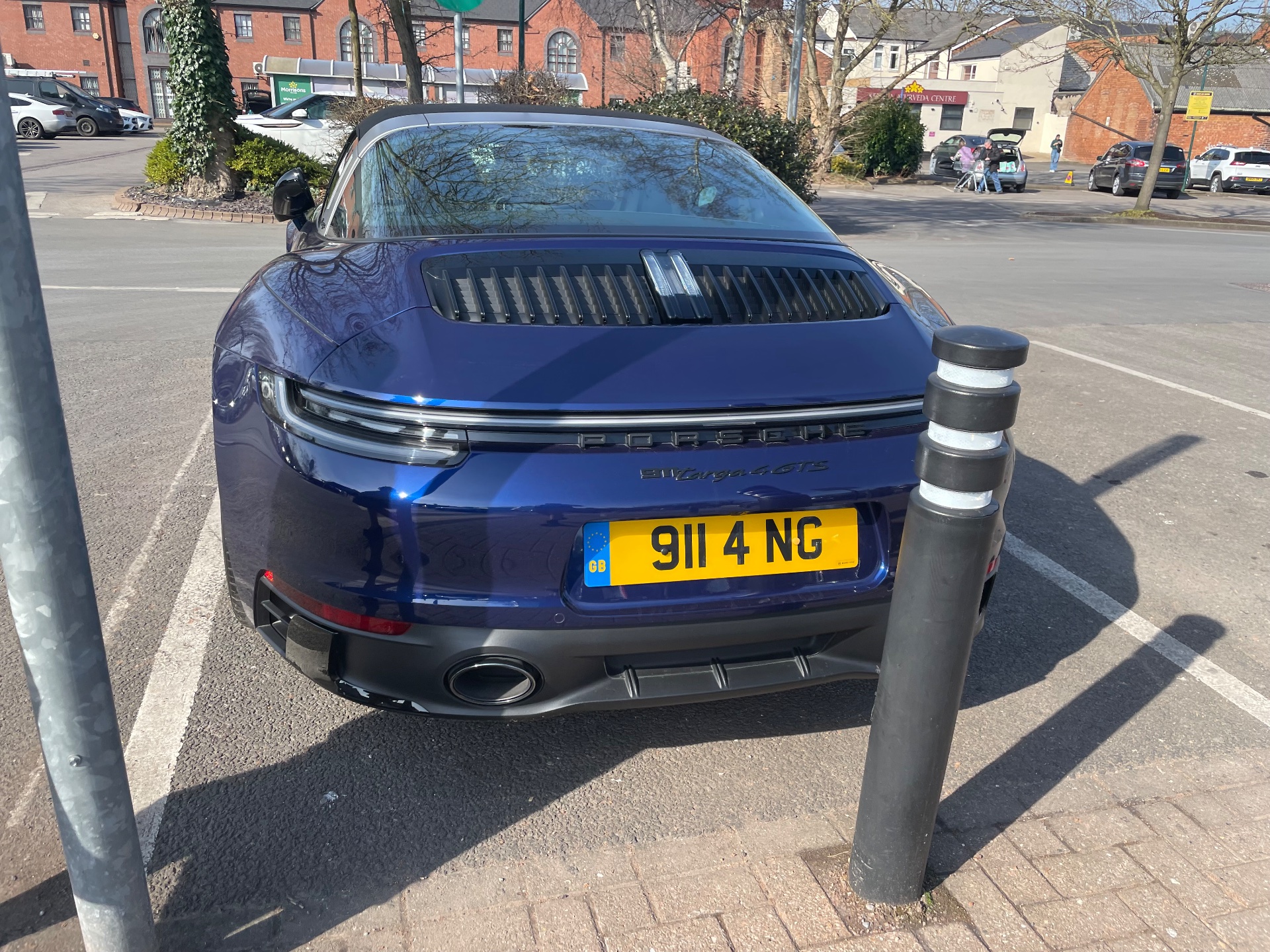 9114 NG spotted on Porsche 911