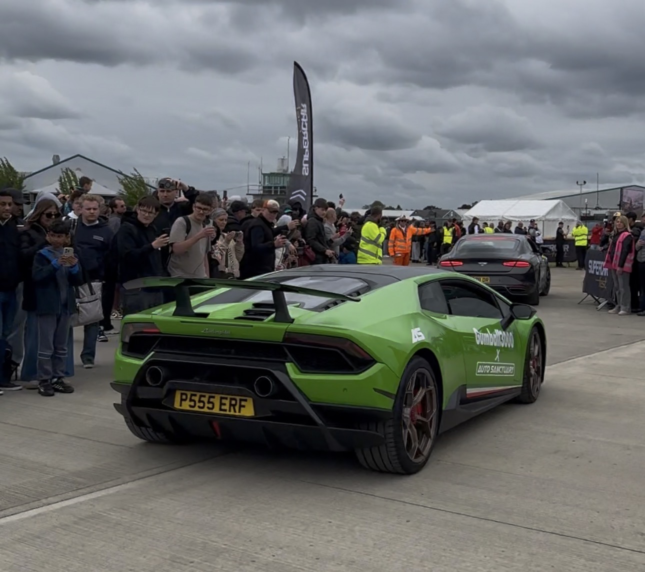 P555 ERF spotted on Lamborghini Huracan Performante