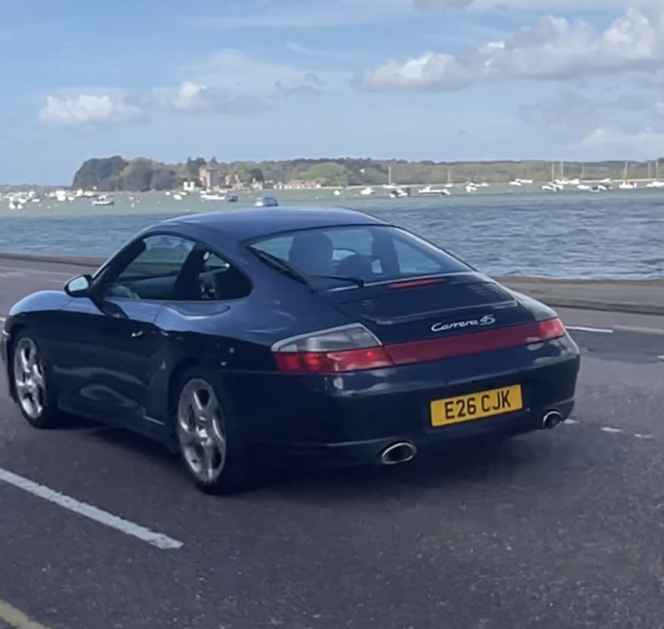 E26 CJK spotted on Porsche 911 Carrera