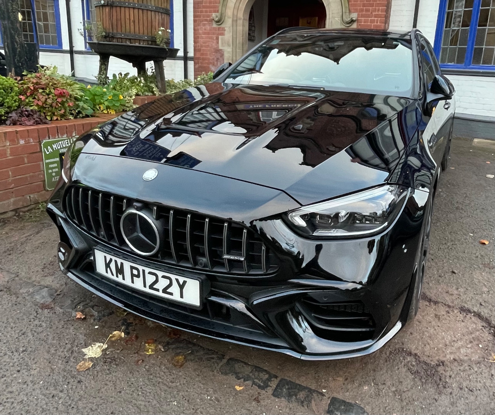 KMP 122Y spotted on Mercedes-Benz C-Class