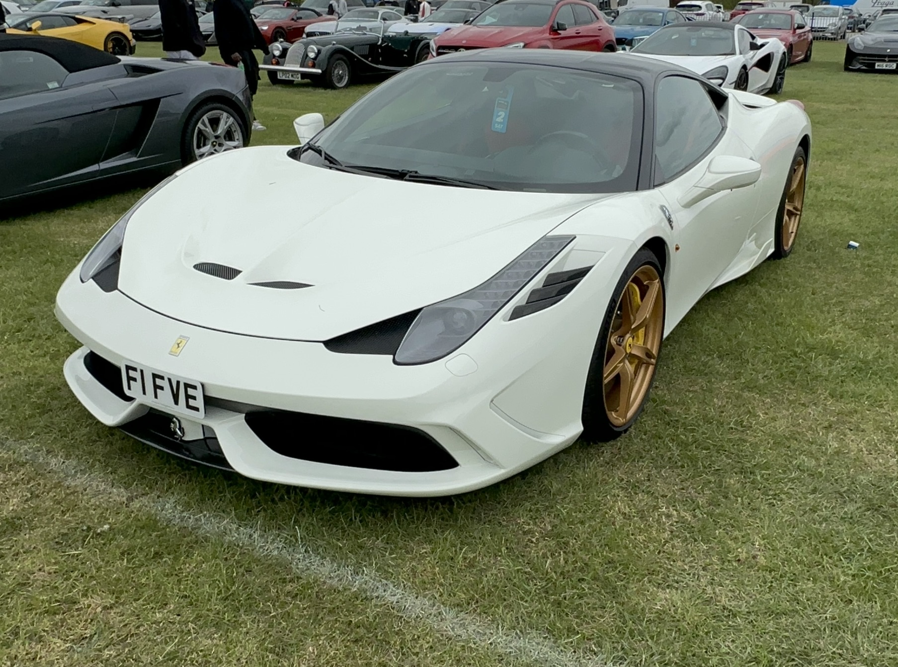 F1 FVE spotted on Ferrari 458 Speciale
