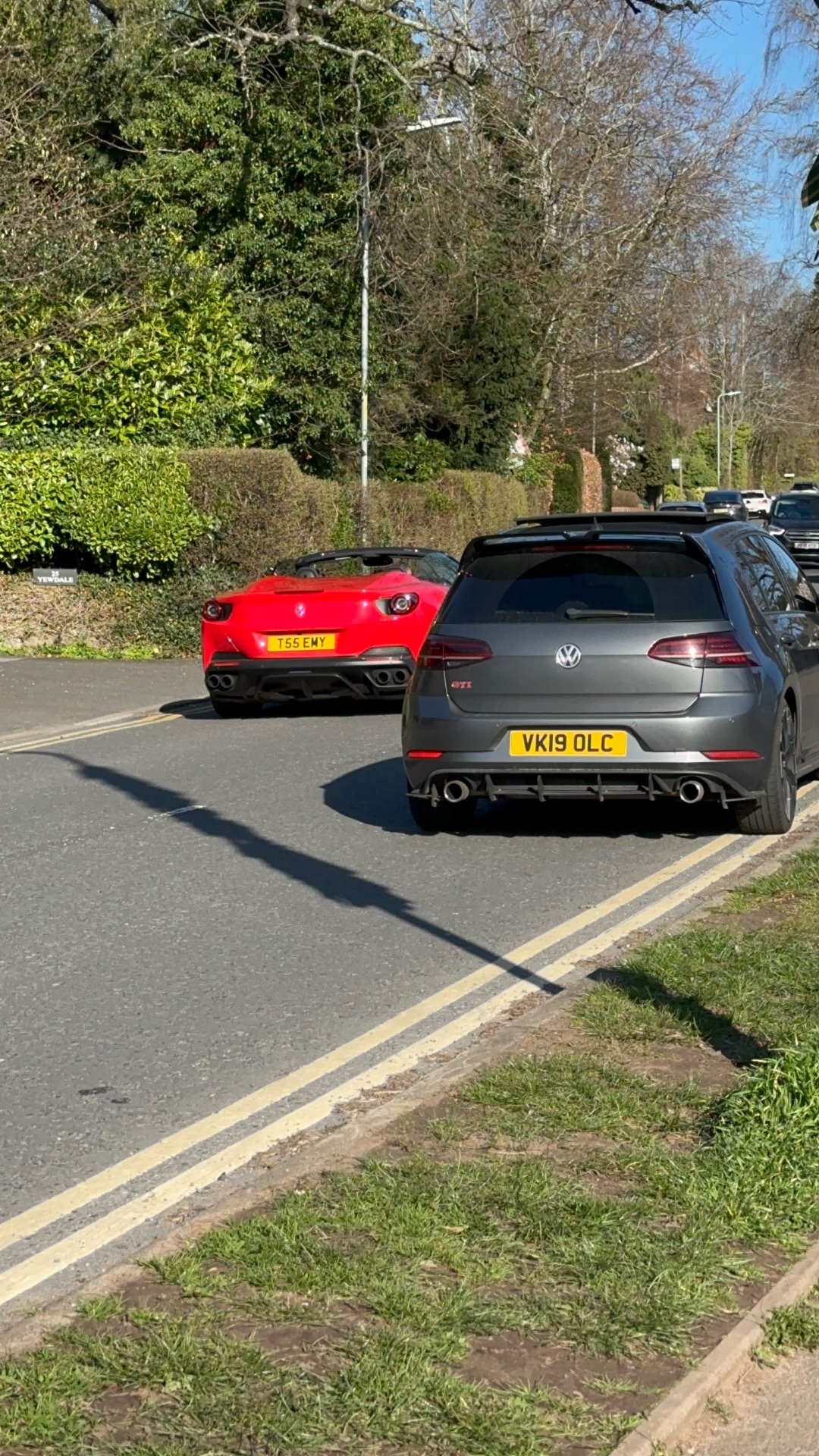 T55 EMY spotted on Ferrari