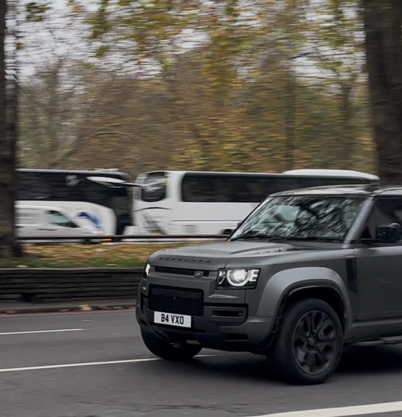 B4 VXO spotted on Land Rover Defender