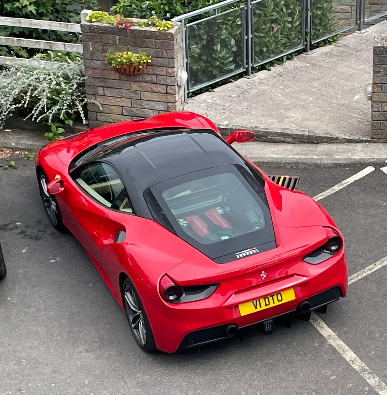V1 DTO spotted on Ferrari 488