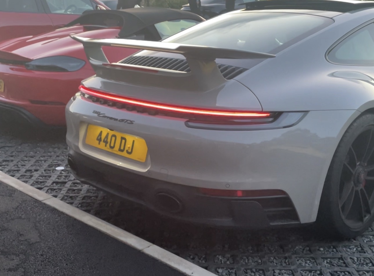 440 DJ spotted on Porsche 911 Carrera GTS