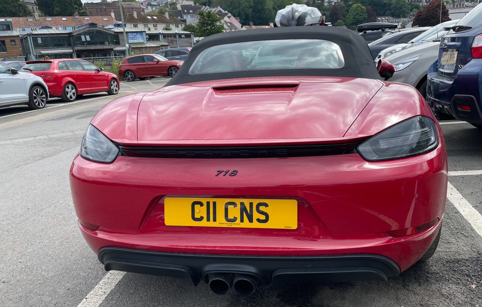 C11 CNS spotted on Porsche 718 Boxster
