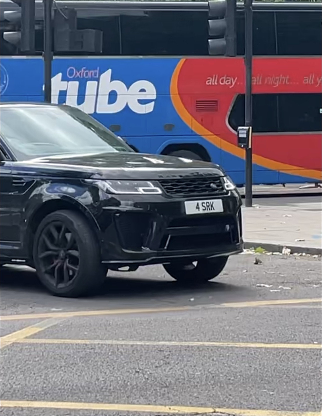4 SRK spotted on Land Rover Range Rover Sport