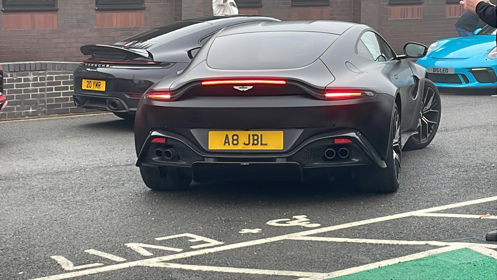 A8 JBL spotted on Aston Martin Vantage Coupe