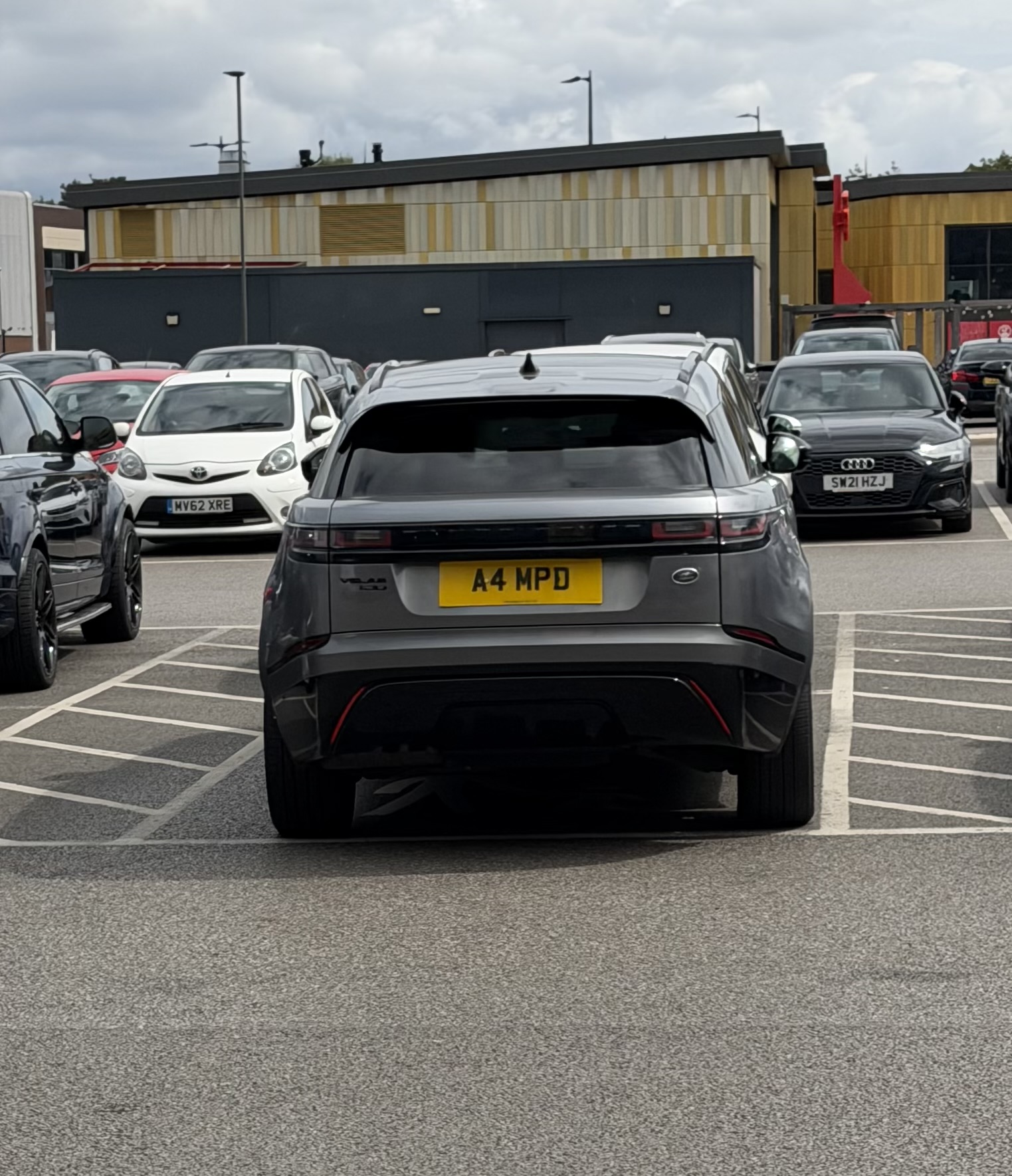 A4 MPD spotted on Land Rover Range Rover Velar